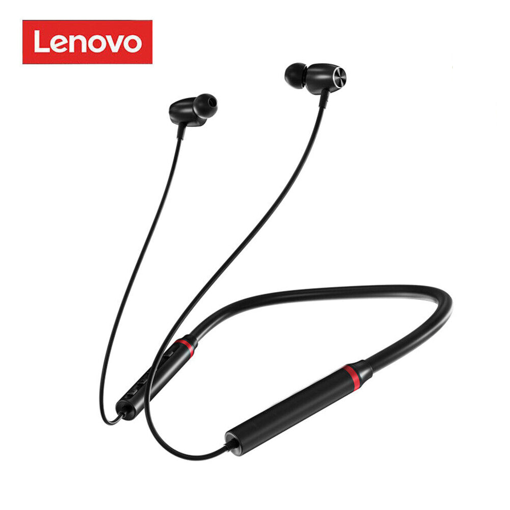 LENOVO HE05X 2 BLUETOOTH 5.0 EARPHONES HIFI MAGNETIC NECKBAND HEADSET.