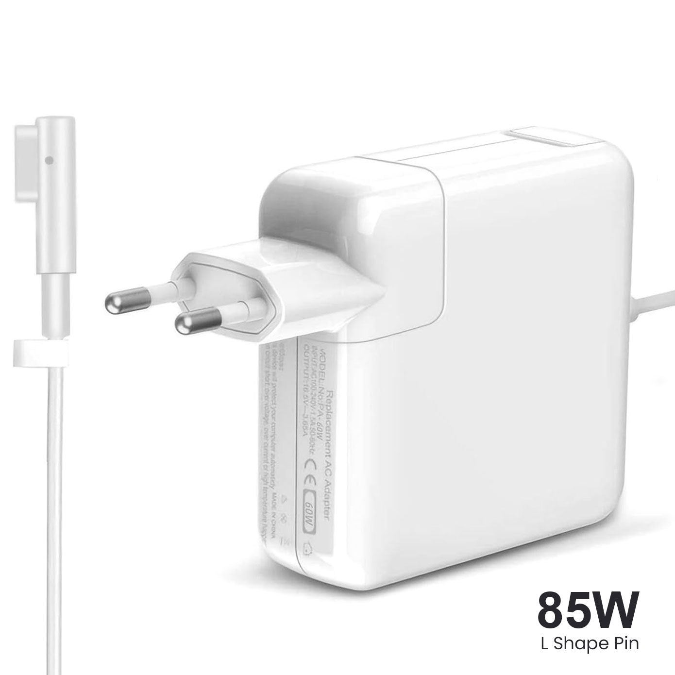 APPLE 85W MAGSAFE 1 (L SHAPE PIN) MACBOOK PRO LAPTOP CHARGER.