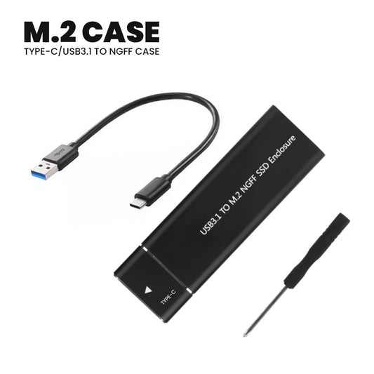 M2 Ssd Enclosure, Usb 3.1 Gen 2 (10 Gbps).