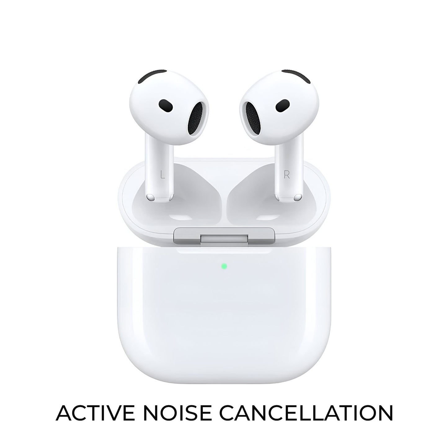 Apple Airpods 4 Bt 5.3v With ANC USB-C & Wireless Charging Case.