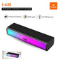 KISONLI I-630 SPEAKER PC+BT MULTIMEDIA USB PLUG RGB COLORFUL LIGHT.