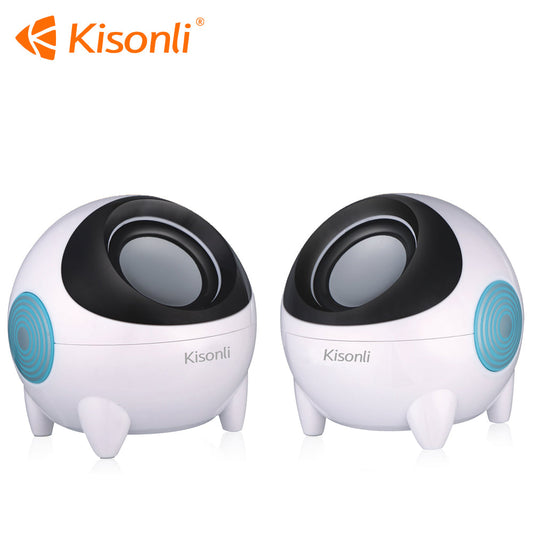 KISONLI K800 SMALL MINI SPEAKERS FOR PC.