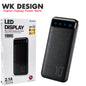 Remax Wk Power Bank 10000Mah WP-161 Black.