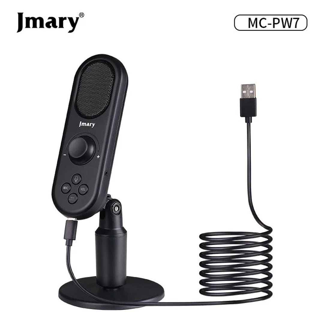 JMARY MC-PW7 PROFESSIONAL USB MICROPHONE WITH NOISE REDUCTION.