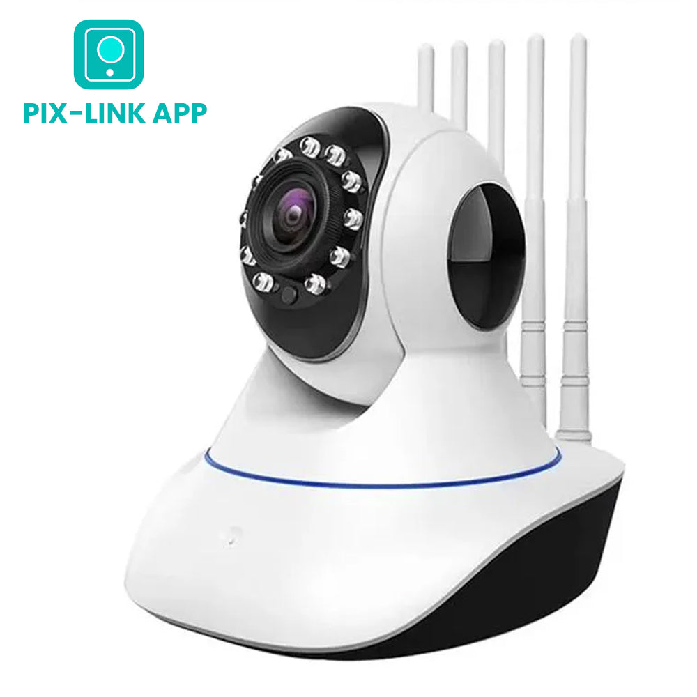 New Speed-X 5 Antenna Ipc App New Color Night Vision Camera 2mp 1080p Full Hd With Pixlinkipc App.