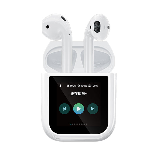 A14 PRO ANC BT 5.4V JERRY CHIPSET WIRELESS TOUCH DISPLAY AIRPODS WHITE.