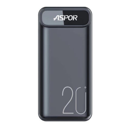 A396 ASPOR A396 PD 20000mAh PD Fast power bank