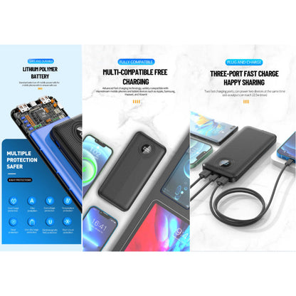 A320 Aspor A320 Power Bank With Display 22.5W PD + QC 3.0 10000 mah.