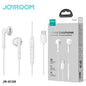 JOYROOM-EC05 TYPE-C Series Half In-Ear Wired Earphones-White.