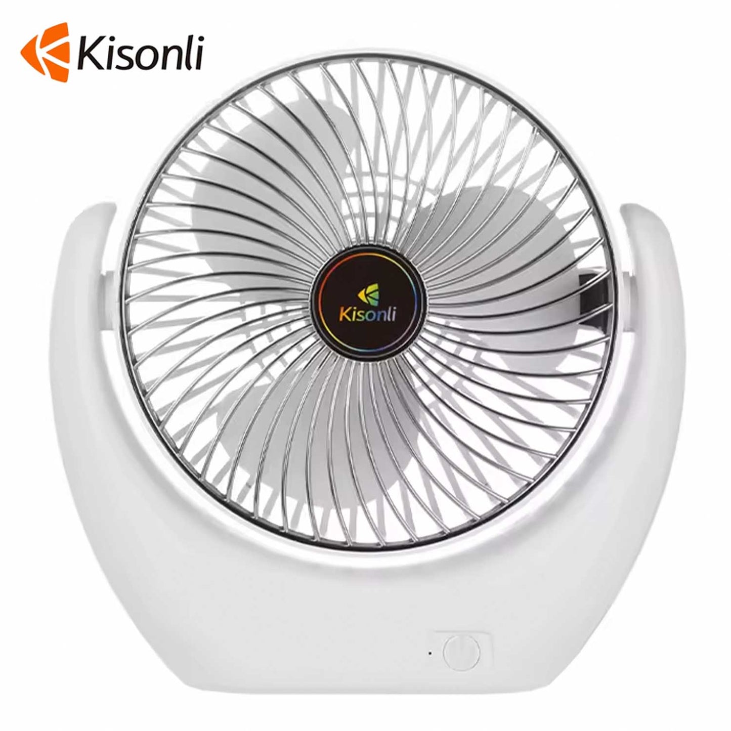 KISONLI F105 DESKTOP COOLING FANS RECHARGEABLE BATTERY.