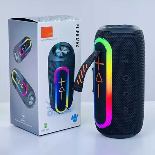 JBL FLIP6 MAX MULTIFUNCTION BLUETOOTH SPEAKER SUBWOOFER.