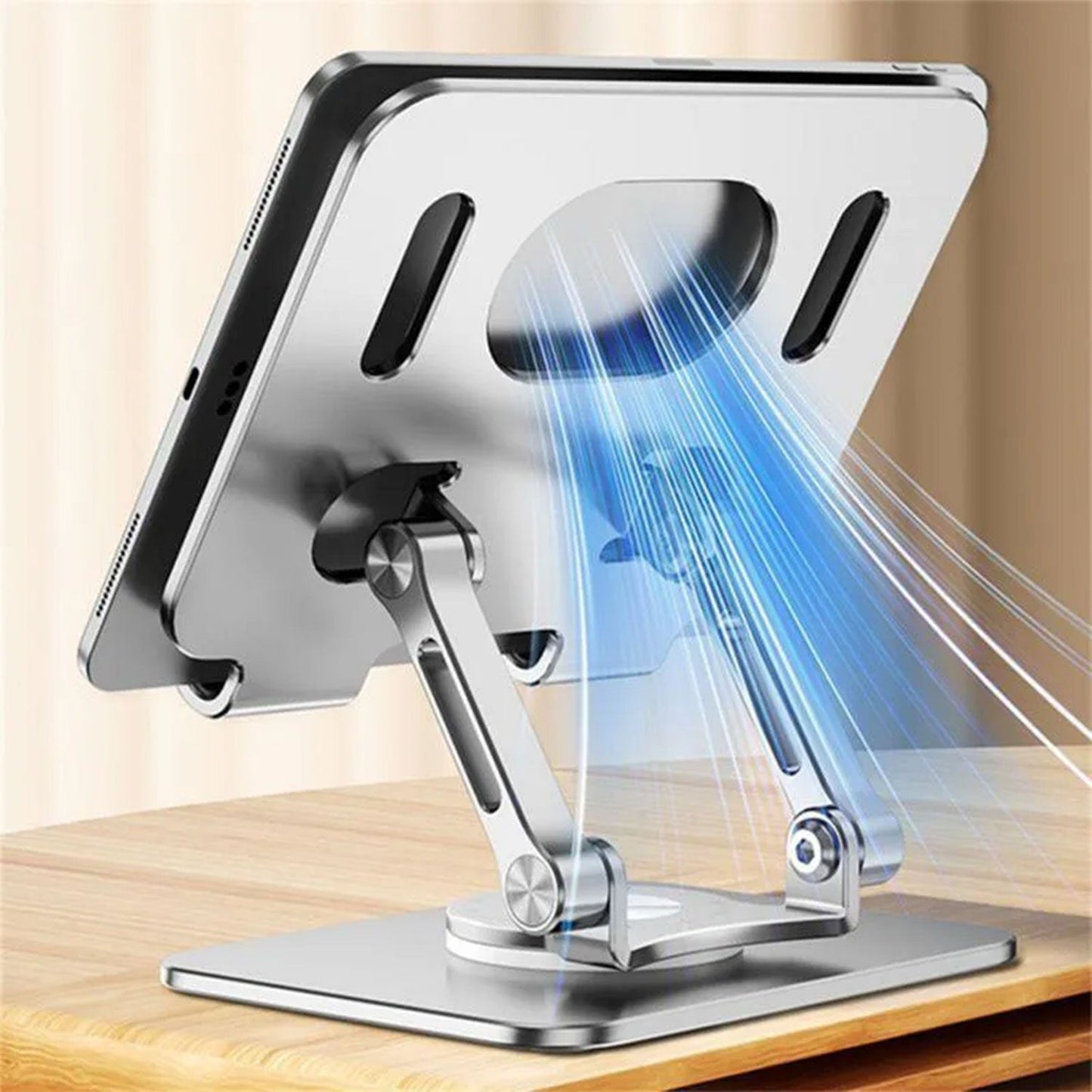 J18 TABLET 360 DEGREE ALUMINUM STAND 15CM.