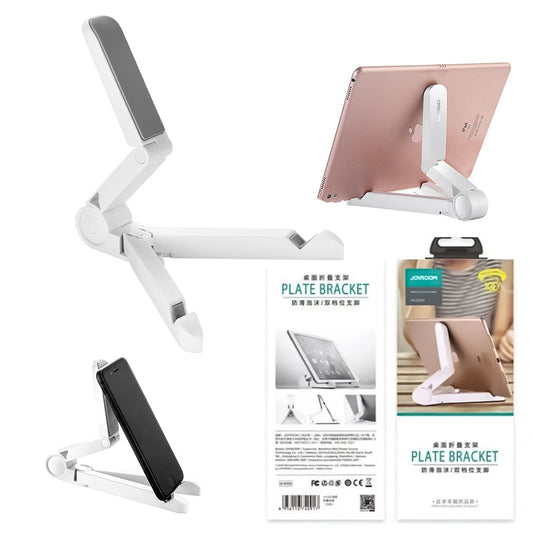 JOYROOM ZS120 Desktop TAB HOLDER Foldable Bracket White.