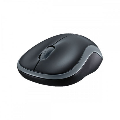 Logitech M185 Wireless Mouse (Swift Grey) with USB Mini Receiver, Compatible with PC, Mac, Laptop