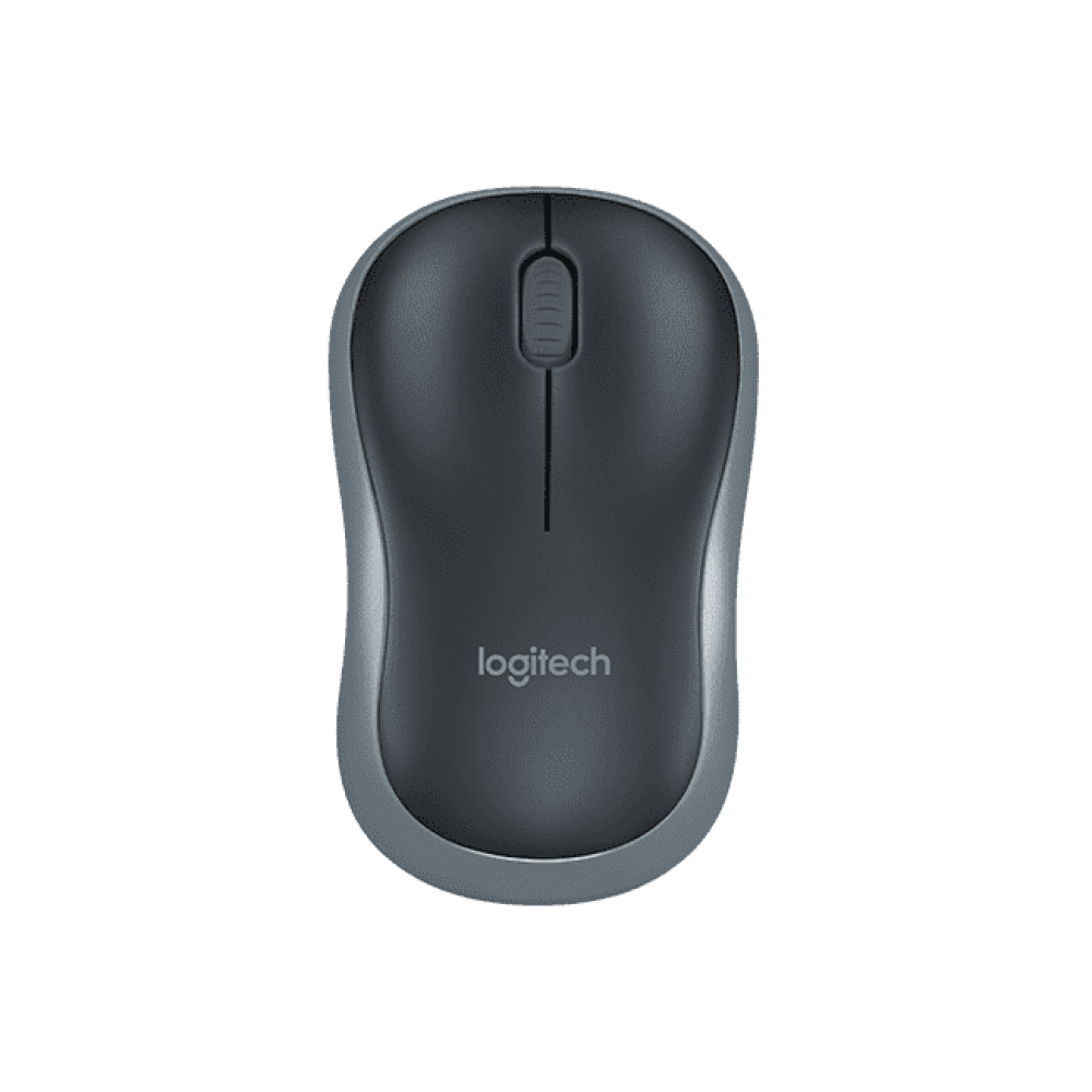 Logitech M185 Wireless Mouse (Swift Grey) with USB Mini Receiver, Compatible with PC, Mac, Laptop