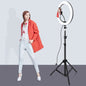 Adjustable Tripod Stand 26cm Ring Light with 2.1M Adjustable Tripod Stand