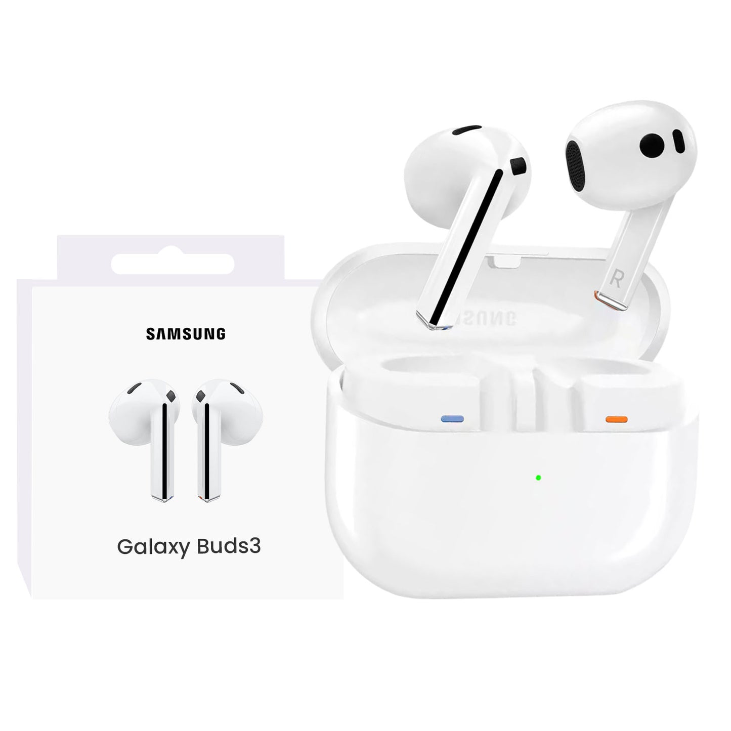 SAMSUNG GALAXY BUDS 3 R530 WIRELESS CHARGING EARBUDS WHITE.