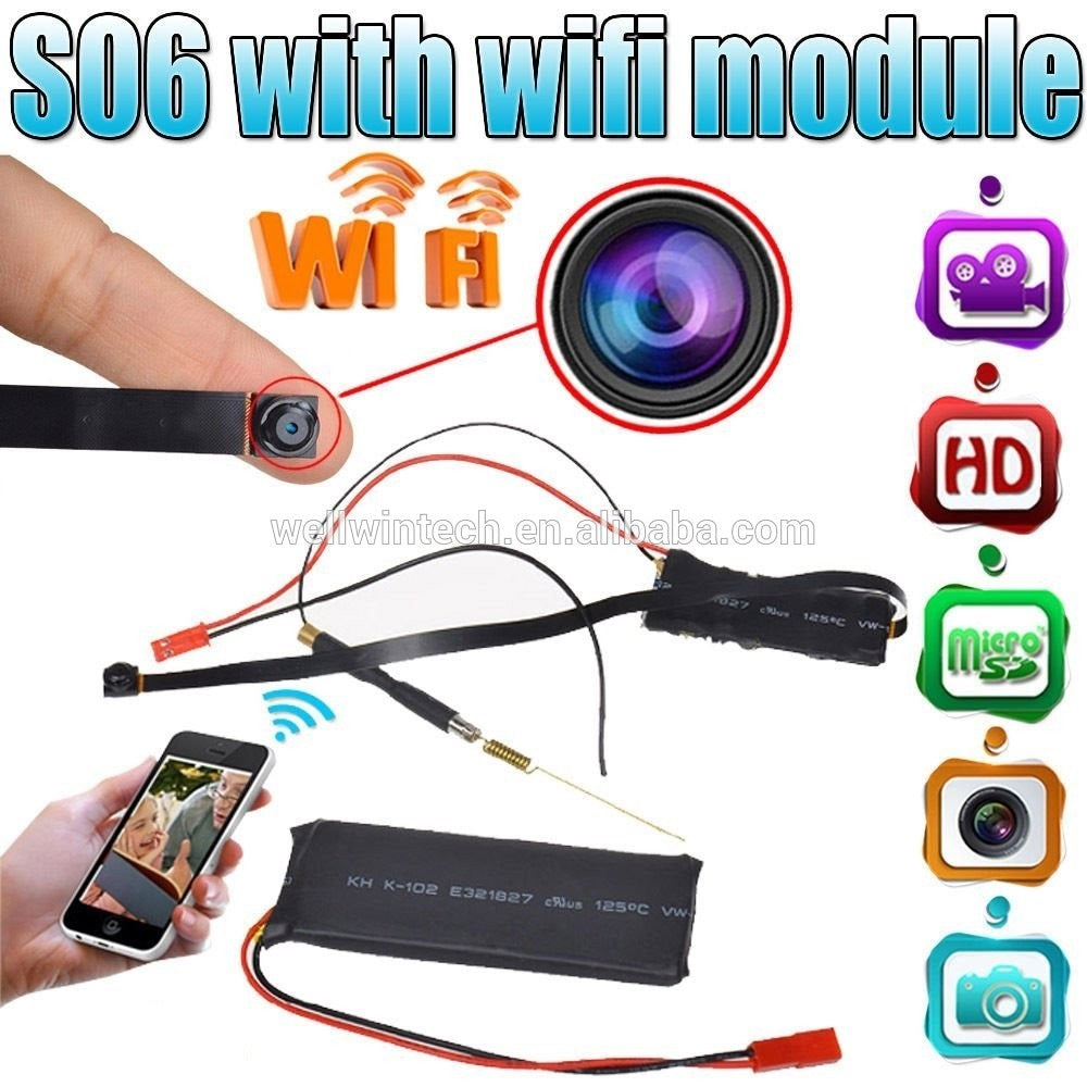 IP wireless camera WIFI 1080p with Battery S06.