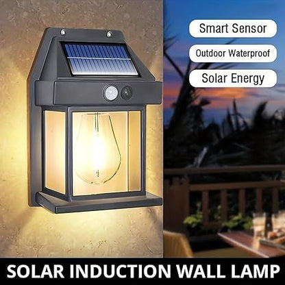 LED Solar Wall Lamp Outdoor Waterproof Up And Down Luminous Lighting Garden Decoration Solar Lights Stairs Fence Sunlight Lamp