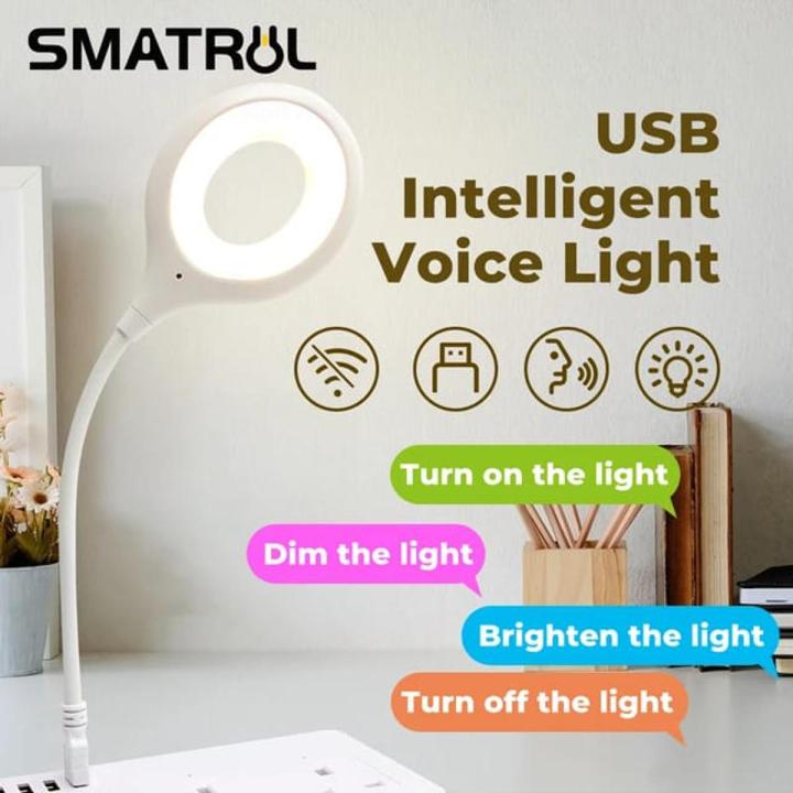 Voice Light USB Smart Voice Control LED Lamp